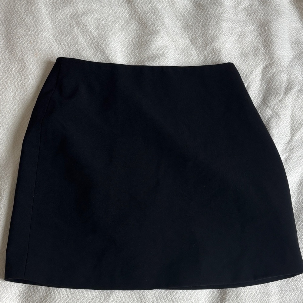 Nasty Gal Black A-Line Mini Skirt